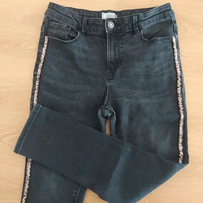 Jeans noir fille 10 ans